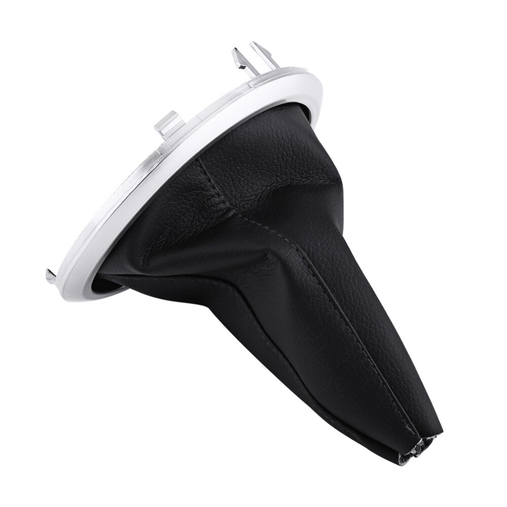 Car Manual Transmission Shift Lever Frame Boot Cover Fit For Suzuki Swift SX4 2005 2006 2007 Black