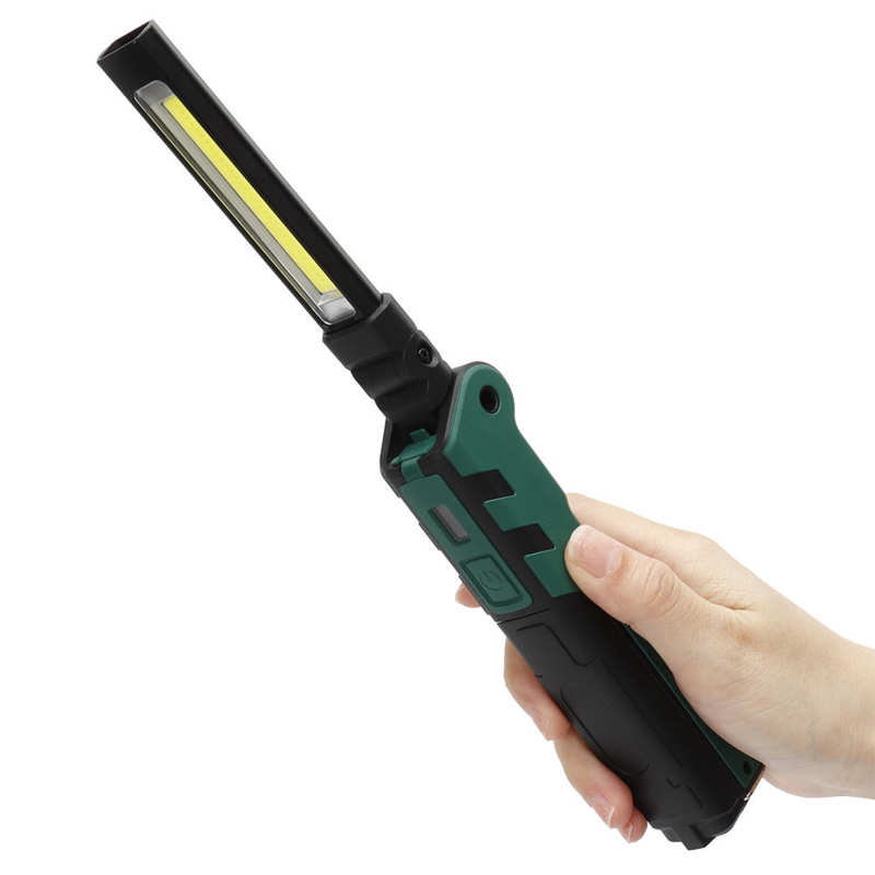 Linterna LED de trabajo, luz de reparación de automóviles, linterna USB para trabajo mecánico, uso doméstico y de emergencia, coche, Camping al aire libre