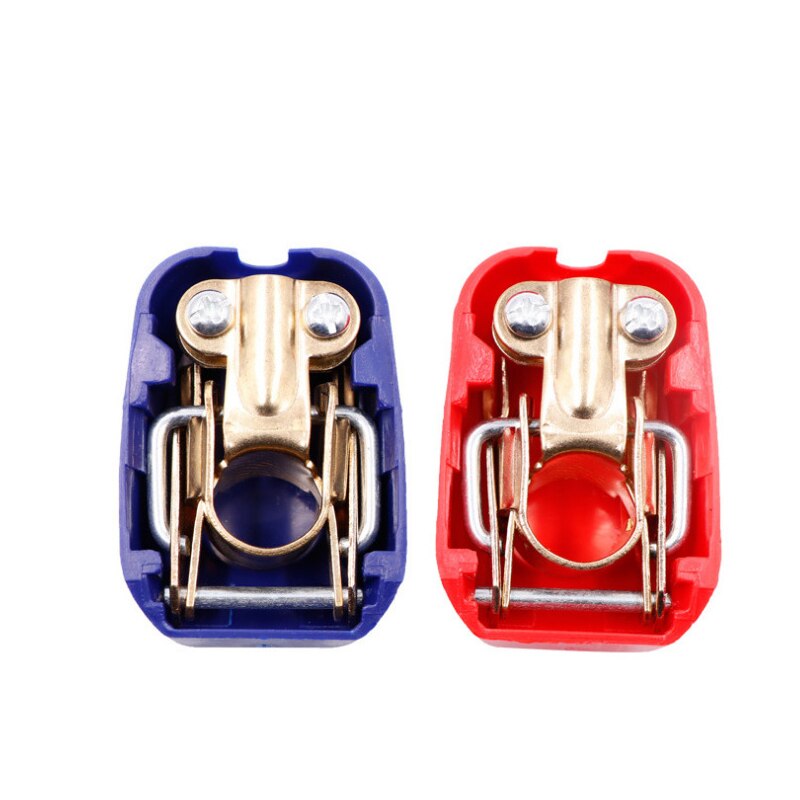 Une paire de pince de connecteur de dégagement rapide pinces de batterie de voiture bornes de batterie pinces pour voiture caravane bateau moto: Default Title
