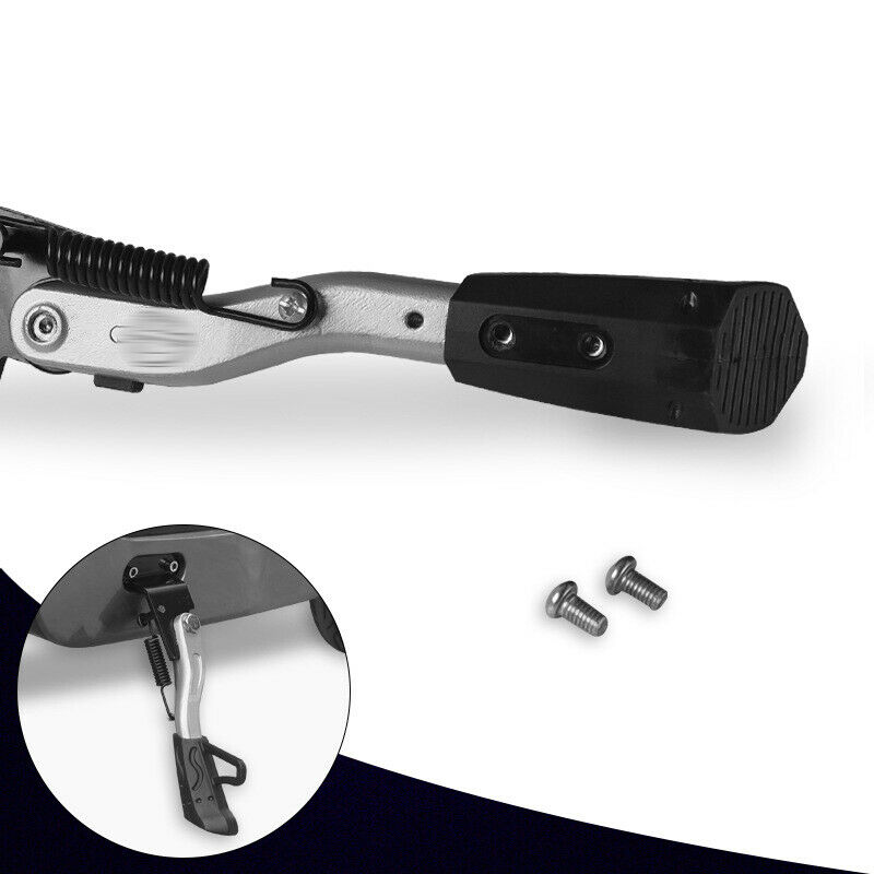 1 pz universale per moto veicolo elettrico bici cavalletto supporto laterale singolo gamba prop