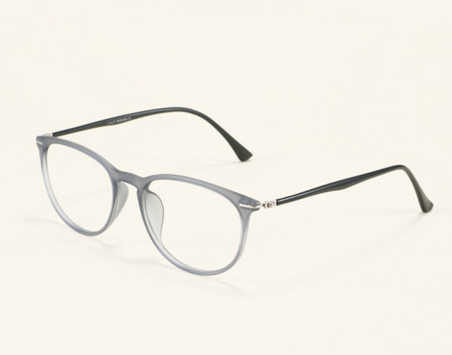 Ultem – lunettes ovales rondes Vintage pour hommes et femmes, lunettes optiques Nerd myopie sur Prescription, montures Oculos: Clear gray
