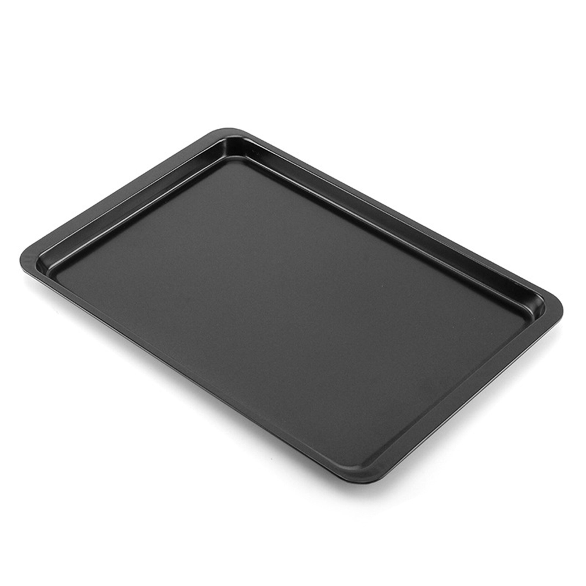 Bandeja para hornear galletas 14 pulgadas Rectangular placa antiadherente horno chasis poco profundo herramientas para hornear