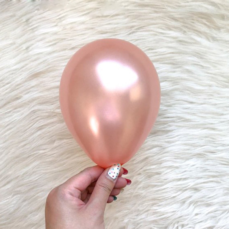 20 stücke 5 zoll Mini Perle Latex Ballon Rose Gold Champagner Gold Luftballons Hochzeit Geburtstag Party Dekor Liefert