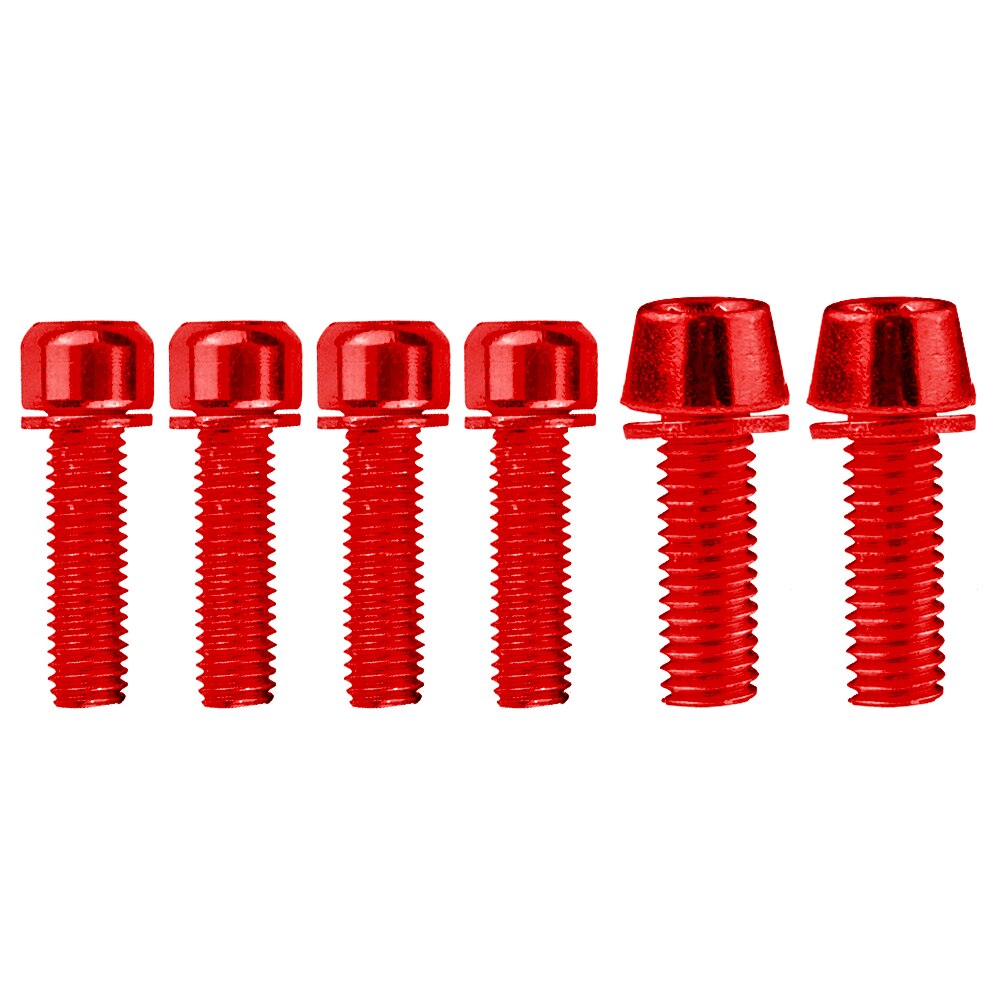 Mountain Bike Handlebar Screw Colorful Stainless Steel Screw Stem Riser Screws Bolts Cycling Accessories Bicycle Handlebar Screw: Style 4