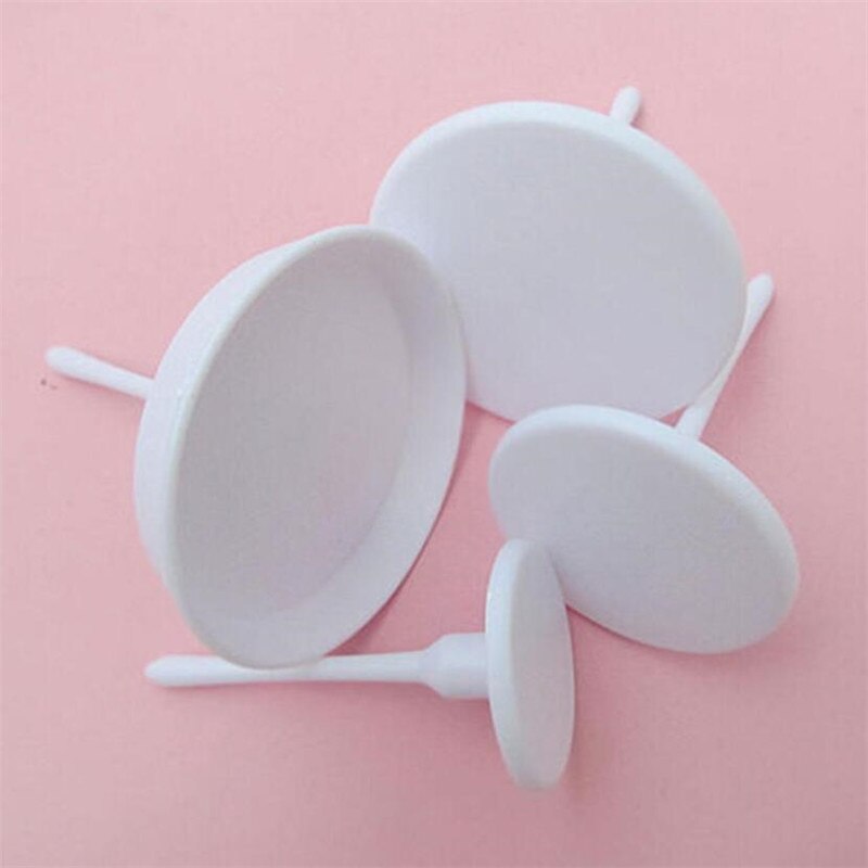 4 Stuks Cake Flower Nails Plastic Piping Nail Bakken Piping Stands Transfer Lift Verwijderbare Ijs Cake Decorating Tool Keuken