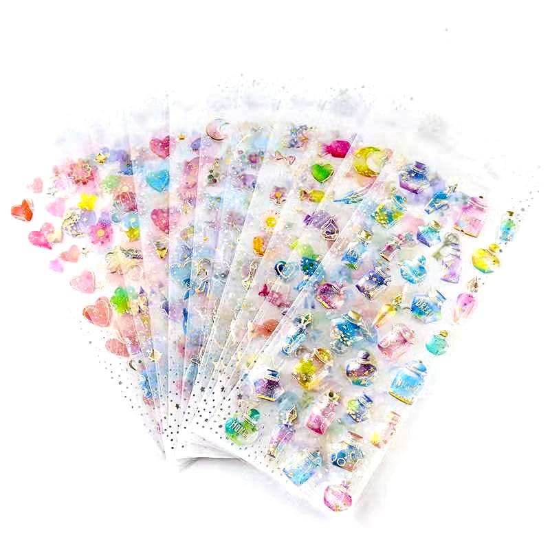 1Pc 3D Strass Adesivi Auto-Adesivo Adesivi Diamante di Cristallo di Bling Lettera di Carta Peel-Off Adesivi Per Scrapbooking FAI DA TE Arte