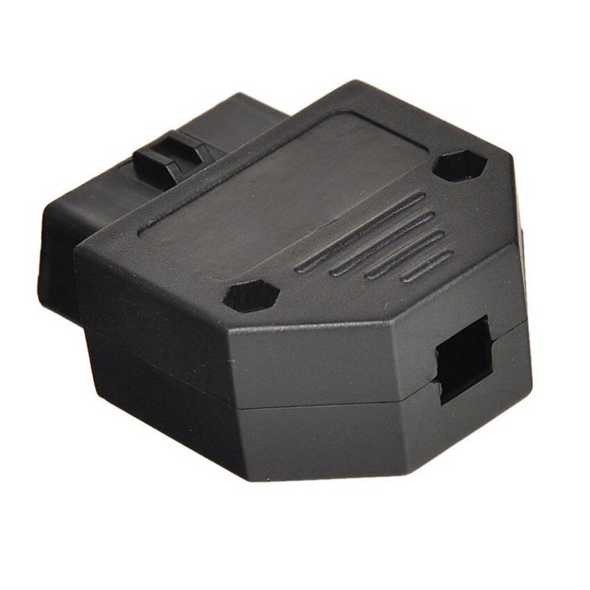 Universal OBD2 OBD II OBD 2 16 Pin Connector Female Diagnostic Plug OBD Connector Plug + Shell + Terminal + Screw