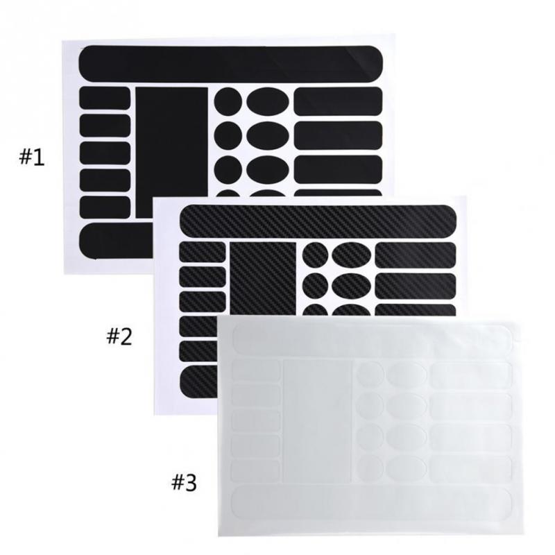 20 in 1 fiets sticker zelfklevend decal onderdeel diy pasta ketting verwijderbaar universeel race mountainbike frame beschermer