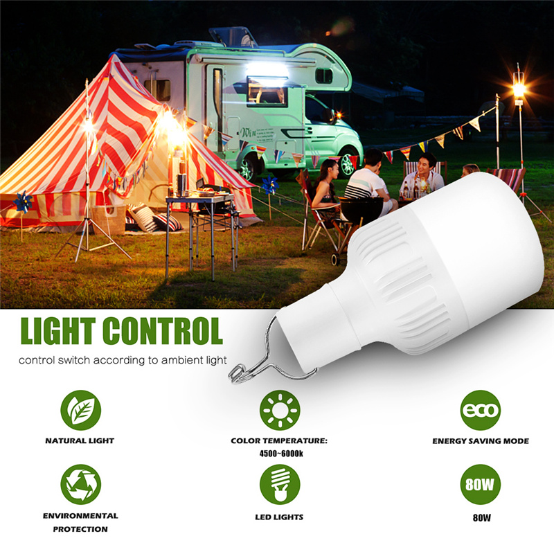 130W Draagbare Usb Oplaadbare Lamp Led Noodverlichting Lamp Beweegbare Verlichting Lampen Night Fishing Camping Tent Verlichting