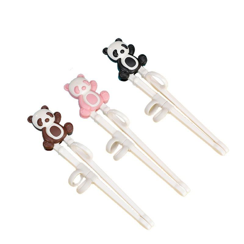 Cute Chopsticks for Kids Cartoon Learning ChopSticks Reusable Finger Positioning Training Chopsticks Children Tableware Set