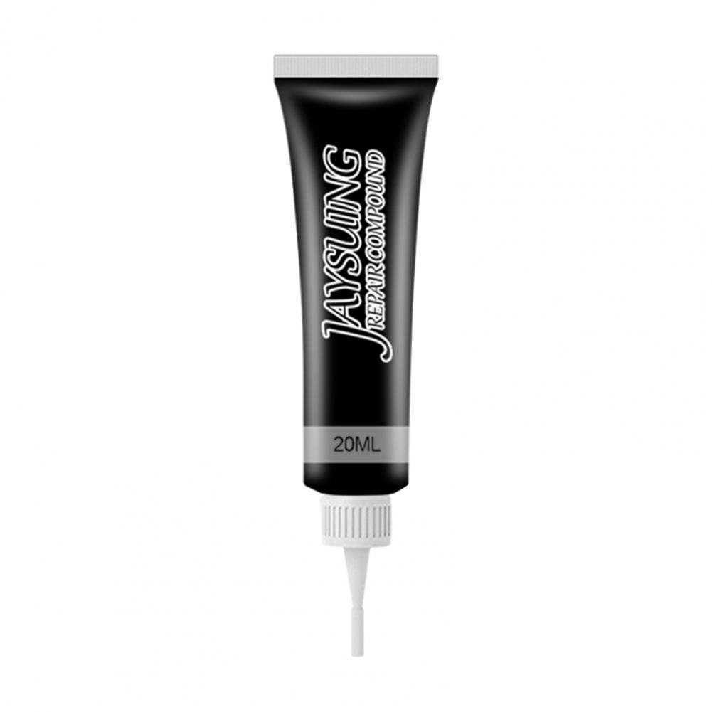 Eco-friendly Useful Aged Restored Leather Repair Gel Safe Leather Recoloring Balm No Odor for Seat:  Black