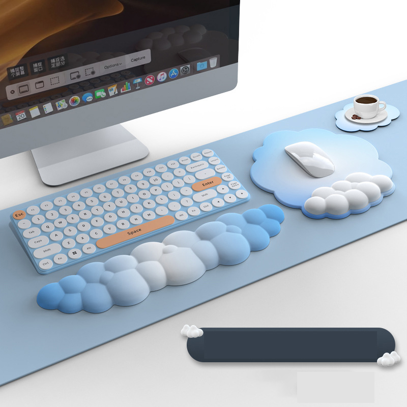 Poggiapolsi per PC con vano portaoggetti incorporato a soli 6,41