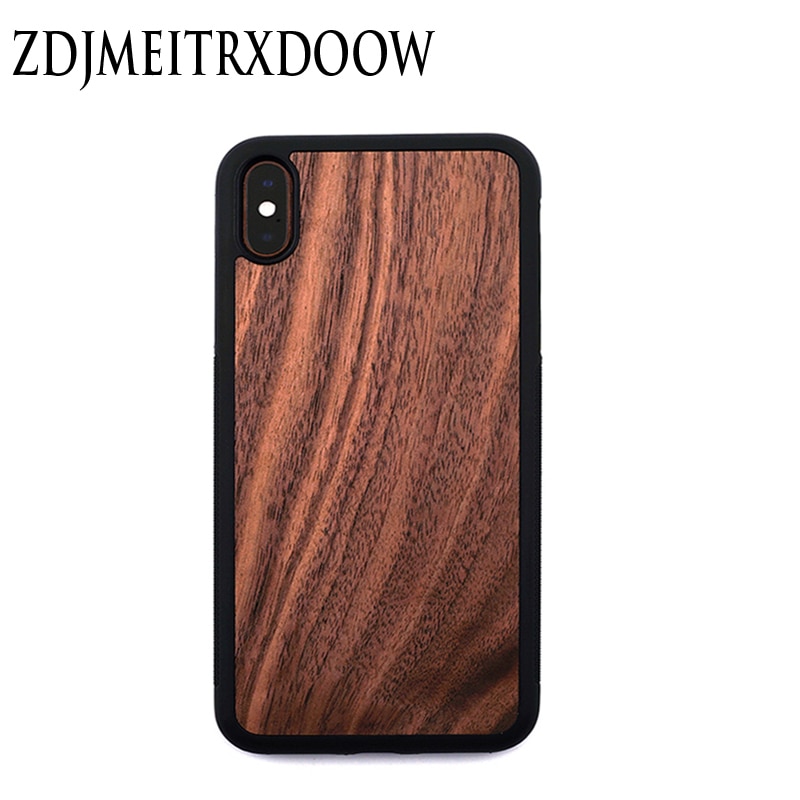 Coque en bois naturel 100% pour iphone, compatible modèles 6, 6S, 7, 8, 11pro max, SE2, XR, XSMax