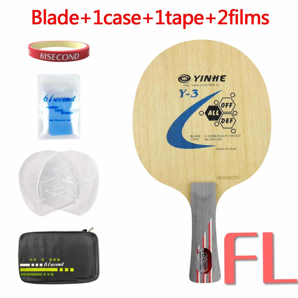 Original Yinhe Milky Way Galaxy Y-3 Y3 Y 3 table tennis pingpong blade: FL with F 1case