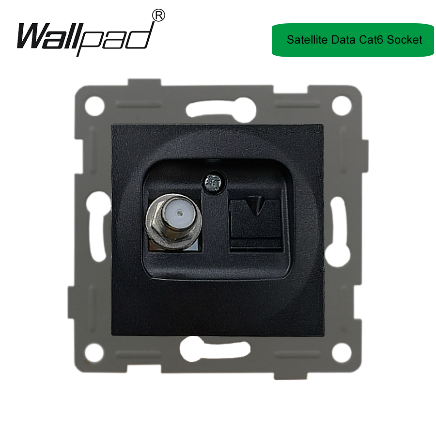 1 2 3 Gang Kortstondige Reset Schakelaar Met Led Diy Grey Silver Metal Brushed Frame 16A Eu Frans Sockets Usb tv Data Cat6 Outlet