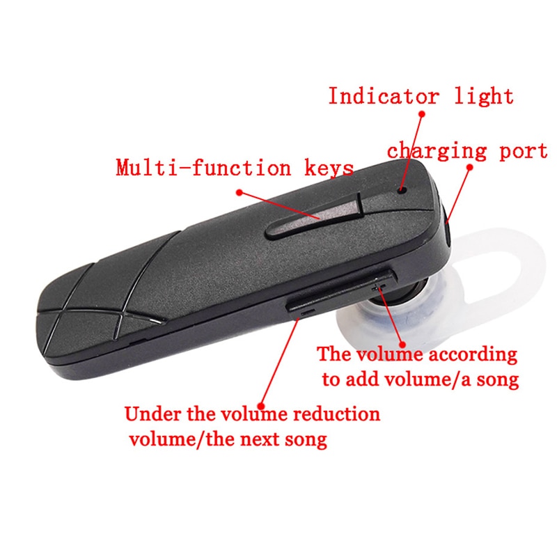 P16 kabellos Bluetooth Kopfhörer Mit Mikrofon Mini Headset Mit Mikrofon Für Samsung Xiaomi IPhone Laptop PC