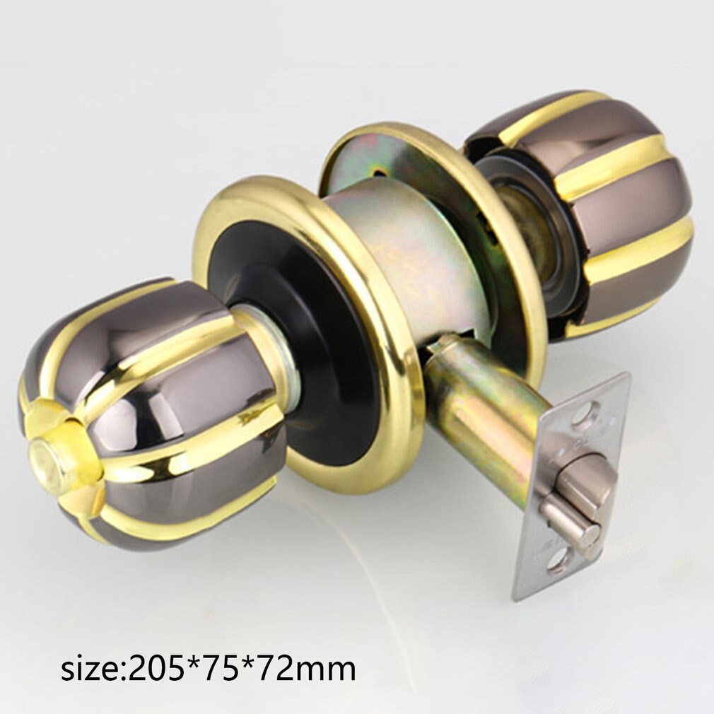 High Grade Copper Lock Core Interior Door Zinc Alloy Ball Lock Hardware Accessories