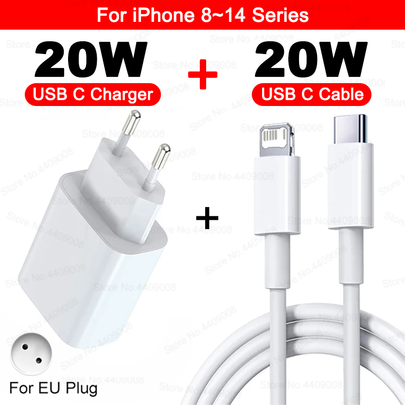35w usb c oplader til apple iphone 12 13 11 14 pro max 15  xs 8 plus hurtigopladning  pd 20w usb 14 c kabel til iphone oplader: De