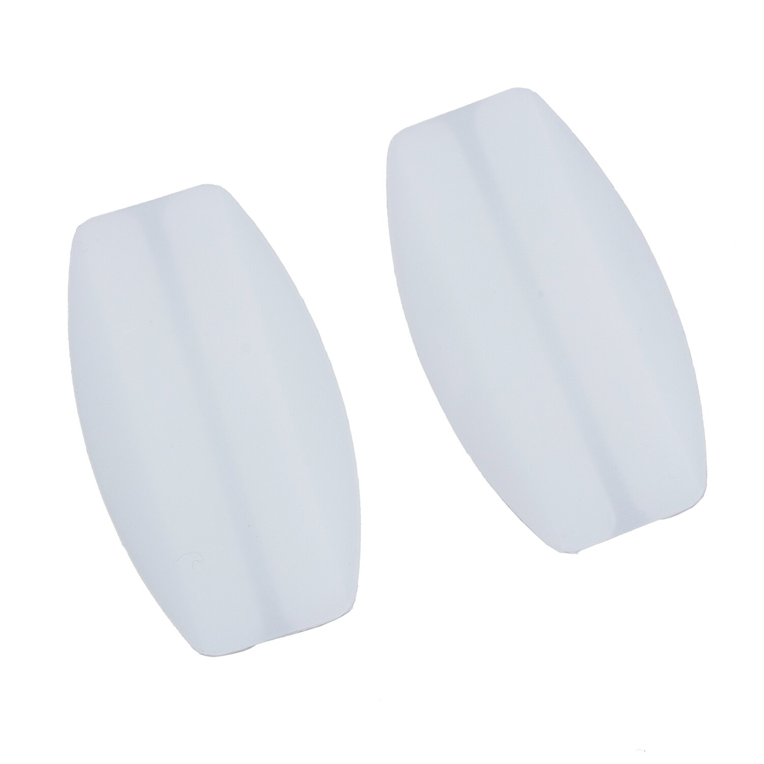 Abkm 2 x kuddar/kuddar står för bh-band - transparent silikon anti-slip bekväm
