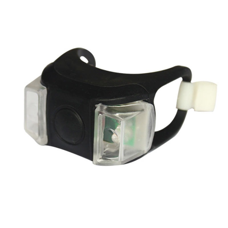 AUBTEC MTB Fahrrad Licht Sicherheit Warnung Fahrrad Rückleuchten Hinten Lampe Wasserdicht Super Helle LED Taschenlampe Nacht Radfahren Ausrügestochen: Schwarz