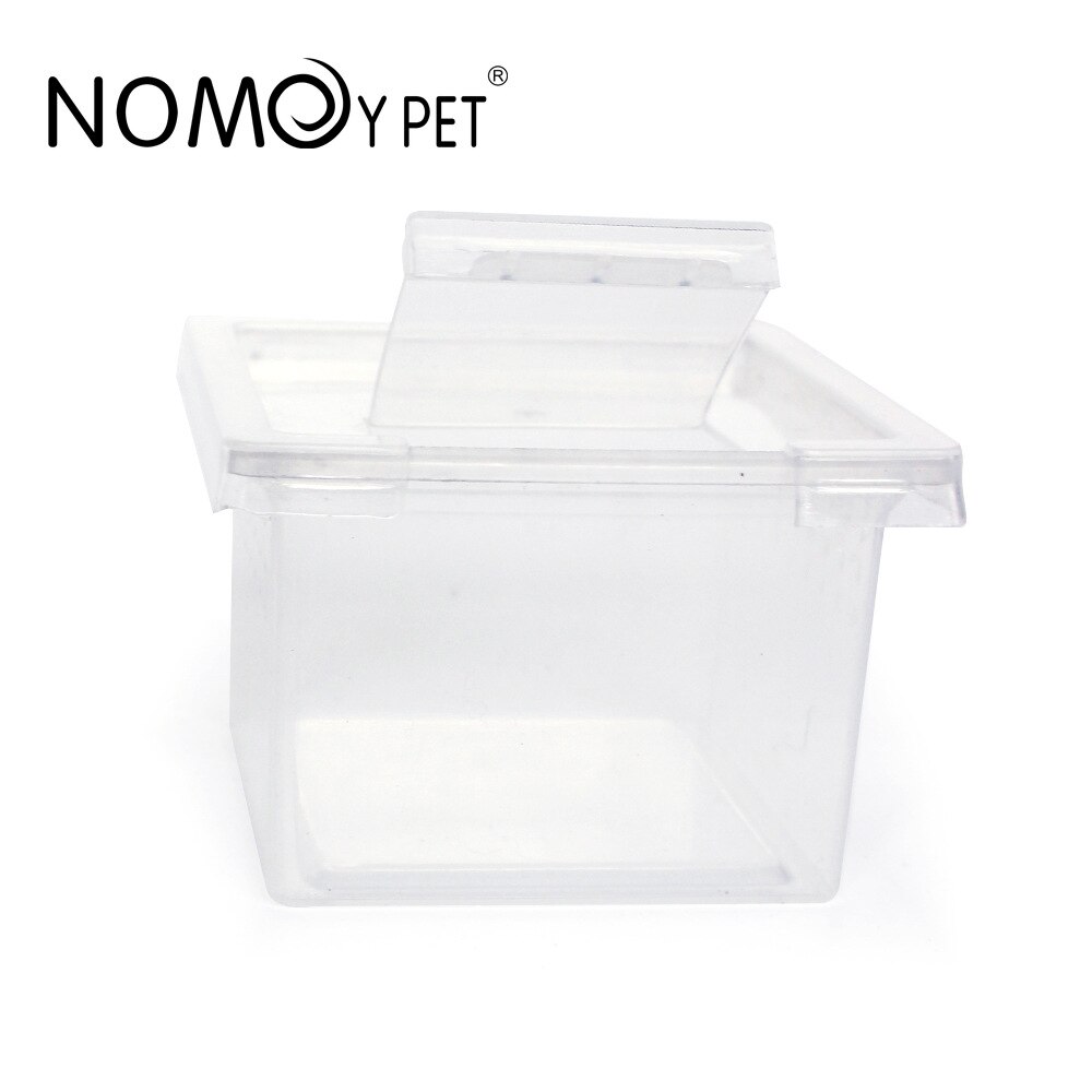 100Pcs Reptile Cage Breeding Habitat Lizard Snake Amphibian Frog Spider Box Transparent Insect Breathable Terrarium