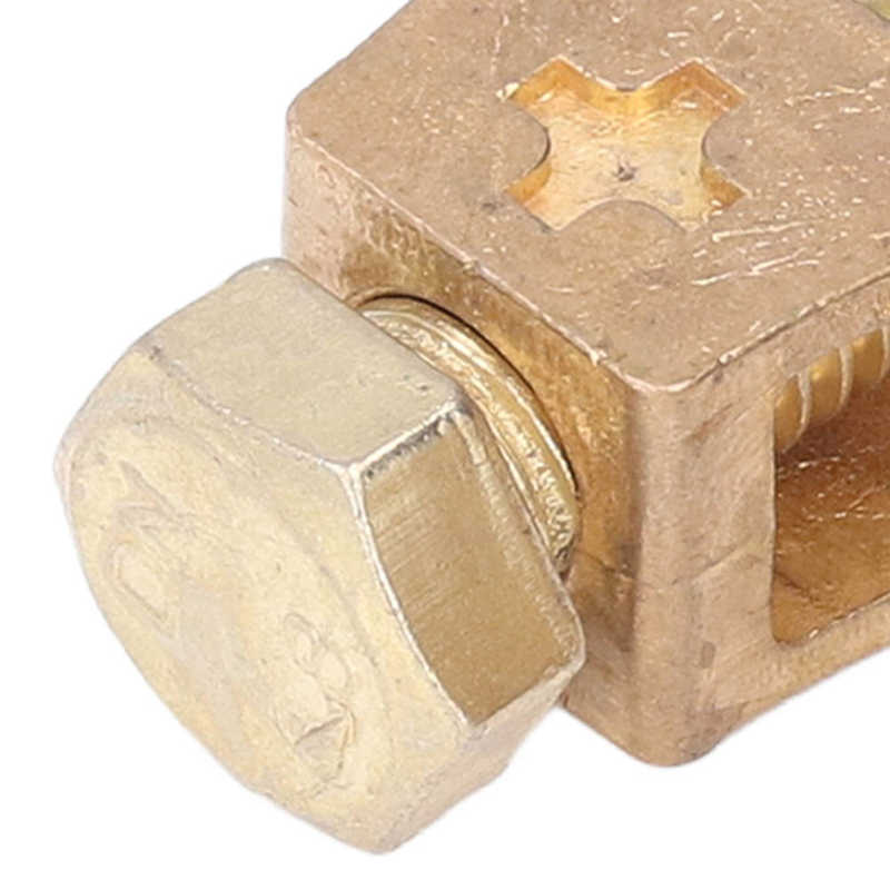 Battery Terminal Wire Clamp Electric Battery Connector Clamps Superior Conductivity Copper High Strength for Auto Accessories