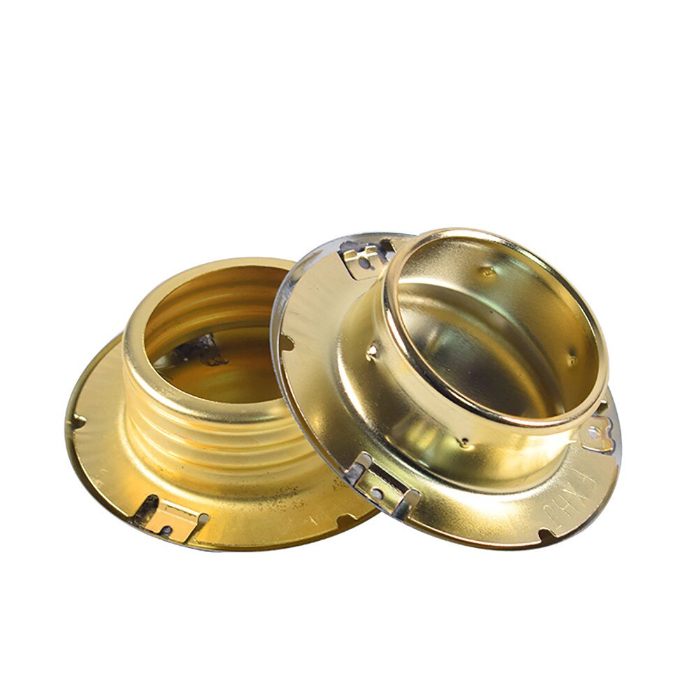 10 pièces couvercle de tête de gicleur d'incendie couvercle décoratif plaque panneau coque boîtier caché pièces de rechange: 5 Threaded  5 Bumped