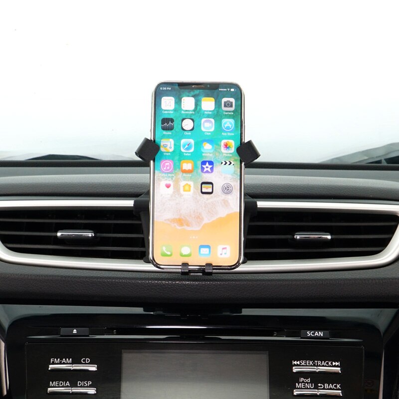 Car Air Vent Mount Phone Holder for Mobile Phone Stable Cradle Smart Phone Stand For Nissan Qashqai J11