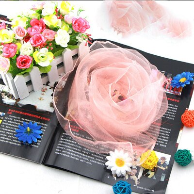 Sparsil Vrouwen Zomer Lente Transparante Vierkante Sjaal Effen Kleur Hoofd Dragen Dunne Chiffon Sjaals Mode Organza Wraps70cm * 70Cm: Skin