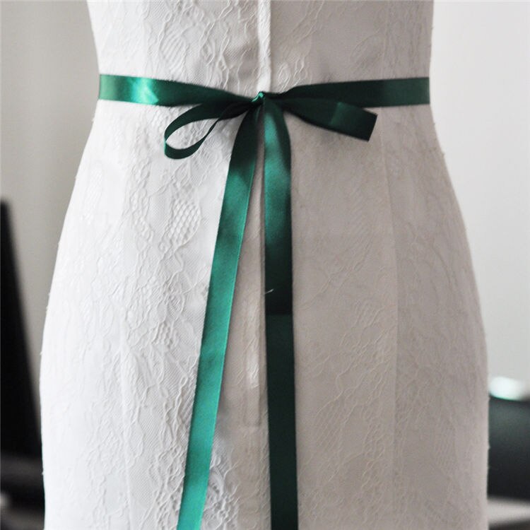 YouLaPan S437 demoiselle d'honneur strass ceinture argent ceinture de mariée pour robe de mariée bijou ceinture pour robe formelle robe brillante ceintures: drakgreen