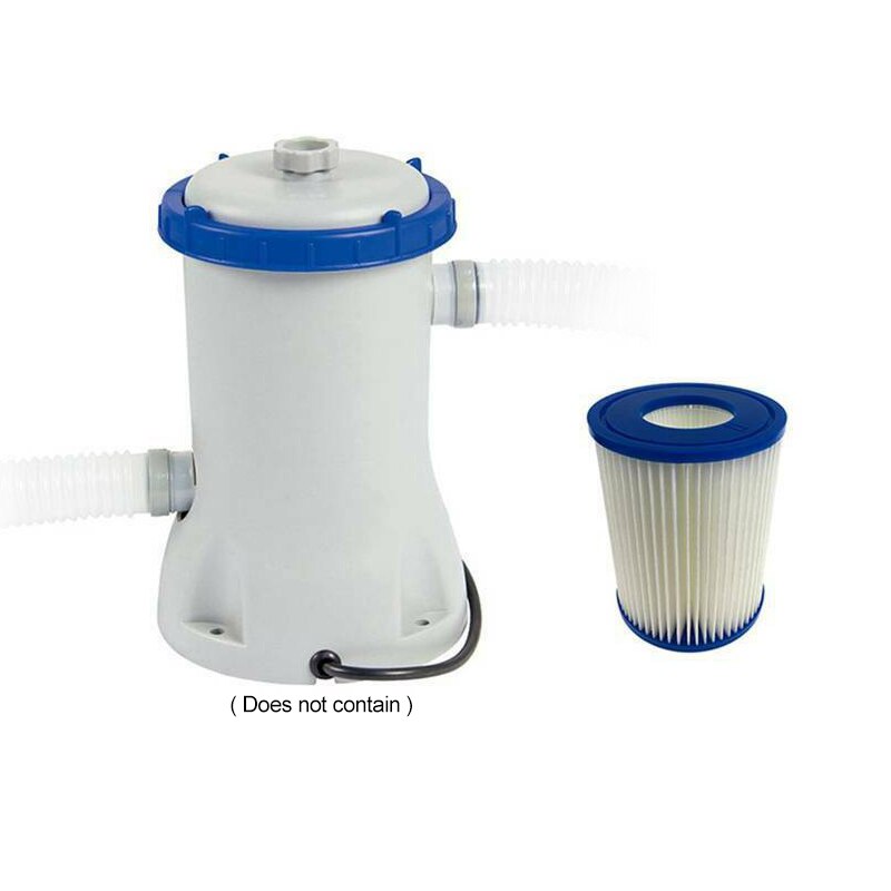 Lot De 2 Filtres Piscine Lavables Type B – Mousse Réutilisable, Compatible Intex, Dimensions ~14,5 X 4,5 X 25,4 Cm