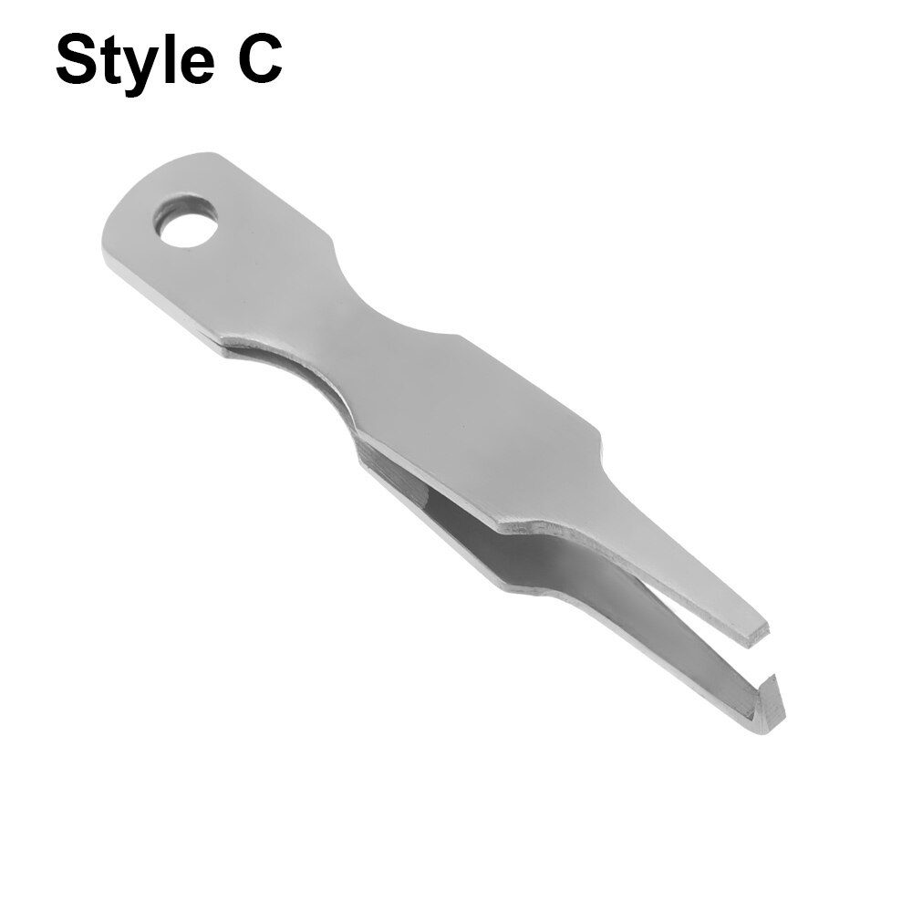 1 Set Fishing Quick Knot Tying Tool Fast Hook Nail Knotter Line Cutter Clipper Nipper Hook Sharpener Fly Fishing Tackle Gear: Style C