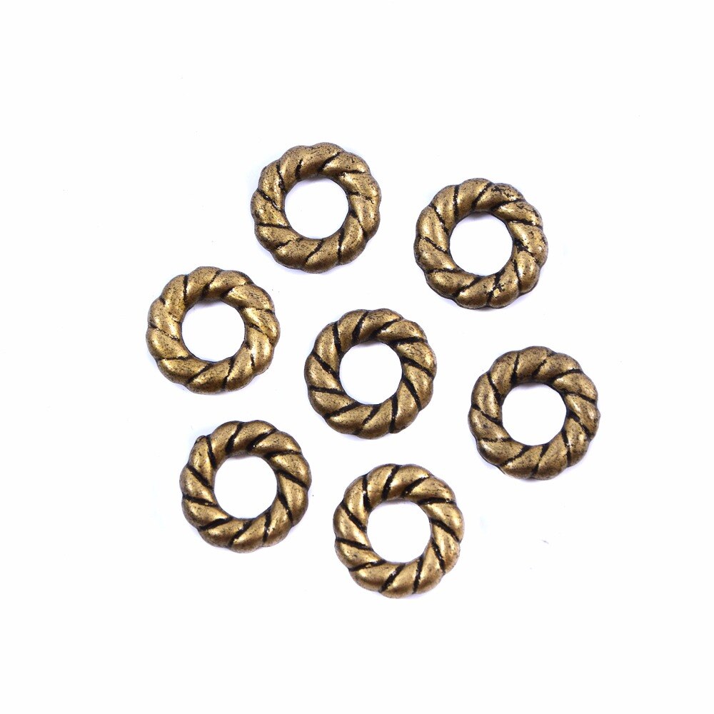 10Pcs/Lot hair braids dread dreadlock Beads approx 8mm Hole Tibet Golden Beads Dread Cufff