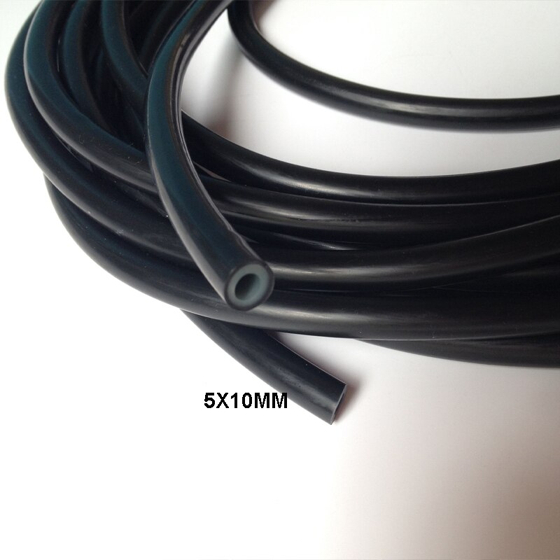 Spearfishing rubber tube speargun Sling 6mm 8mm 10mm 12mm 14mm 16mm 17mm 18mm: 5x10mm black