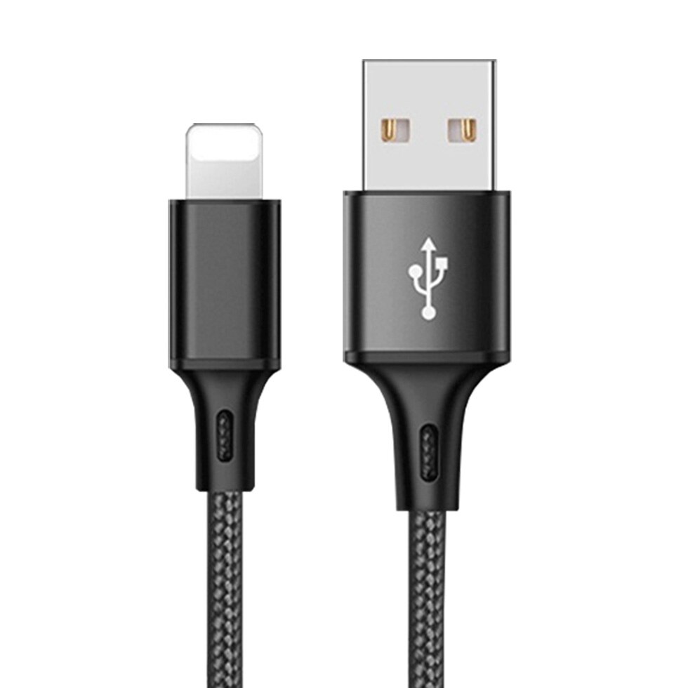 1M 2M 3M USB Charger Cable For iPhone 7 8 Plus 11 Pro XS Max X 5 5S 6 S 6S iPad Long i Phone Data Wire Origin Fast Charging Cord: Black / 1m