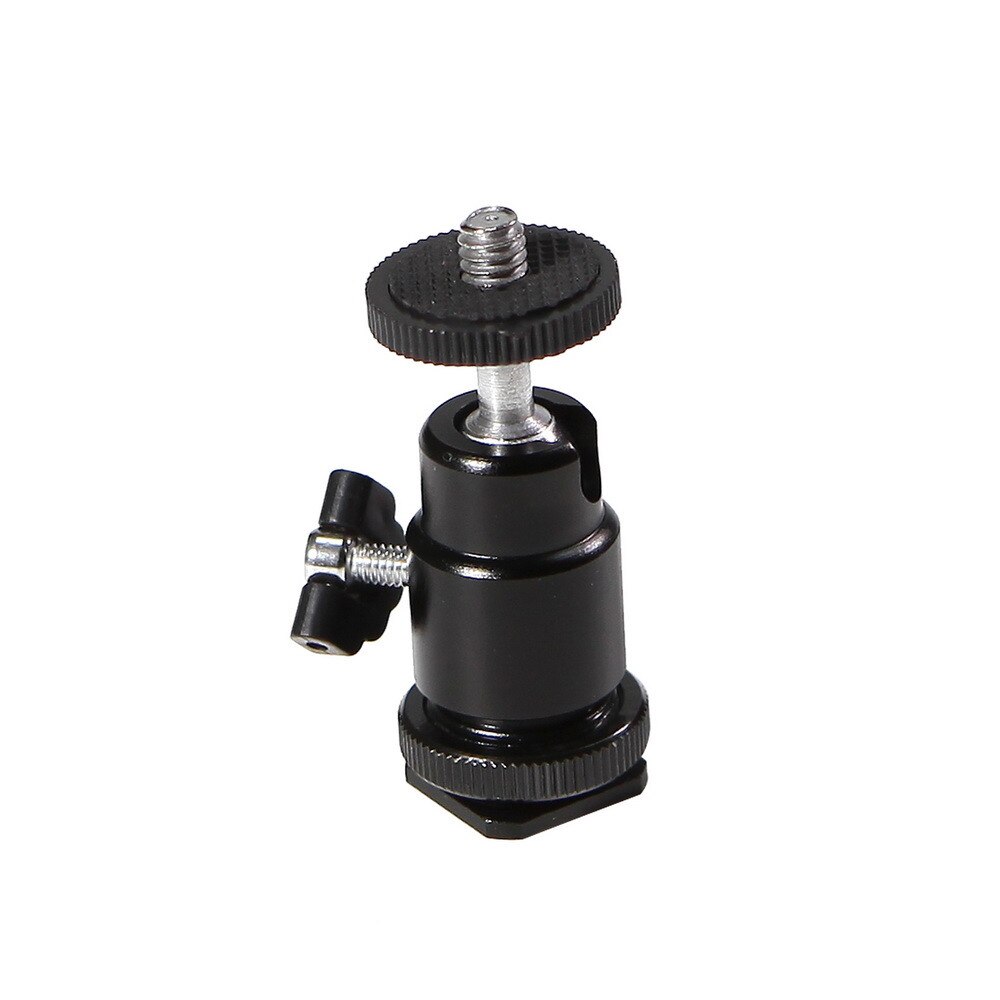 Selens Light Stand Tripod Heads Mini Balhoofd Met 1/4 "Schroef Mount 360 Swivel Balhoofd Voor Dslr Camera Video magic Arm