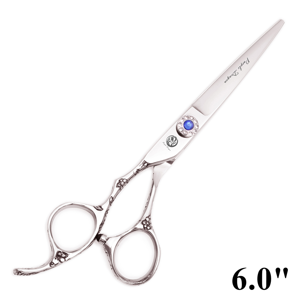 Professionele Kappersschaar Linkerhand Paarse Draak 5.5 "6" Haar Knippen Schaar Dunner Schaar Kapsel Schaar Z8002: green