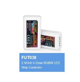 MiLight FUT035 FUT036 FUT037 FUT038 FUT039 2.4G RF Draadloze enkele kleur dimmer CCT RGB RGBW RGB + CCT led strip controller: FUT038 RGBW
