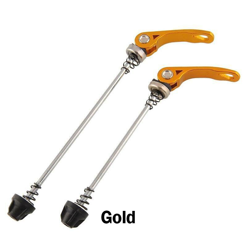 Bike Bicycle Wheel Hub Skewers Quick Release Bolt Grandado