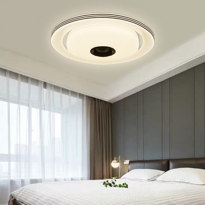 110-220V Rgb Led Plafond Verlichting Home Verlichting 36W 60W App Bluetooth-Compatibel Muziek Licht slaapkamer Lampen Smart Plafondlamp