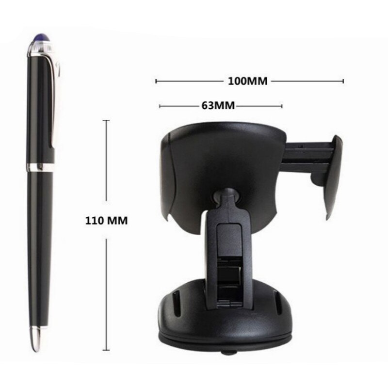 1Pcs Een Klik Auto Bracket Universele Auto Telefoon Houder Strip Vorm Houder Stand Voor Iphone Samsung Xiaomi gps Car Mount