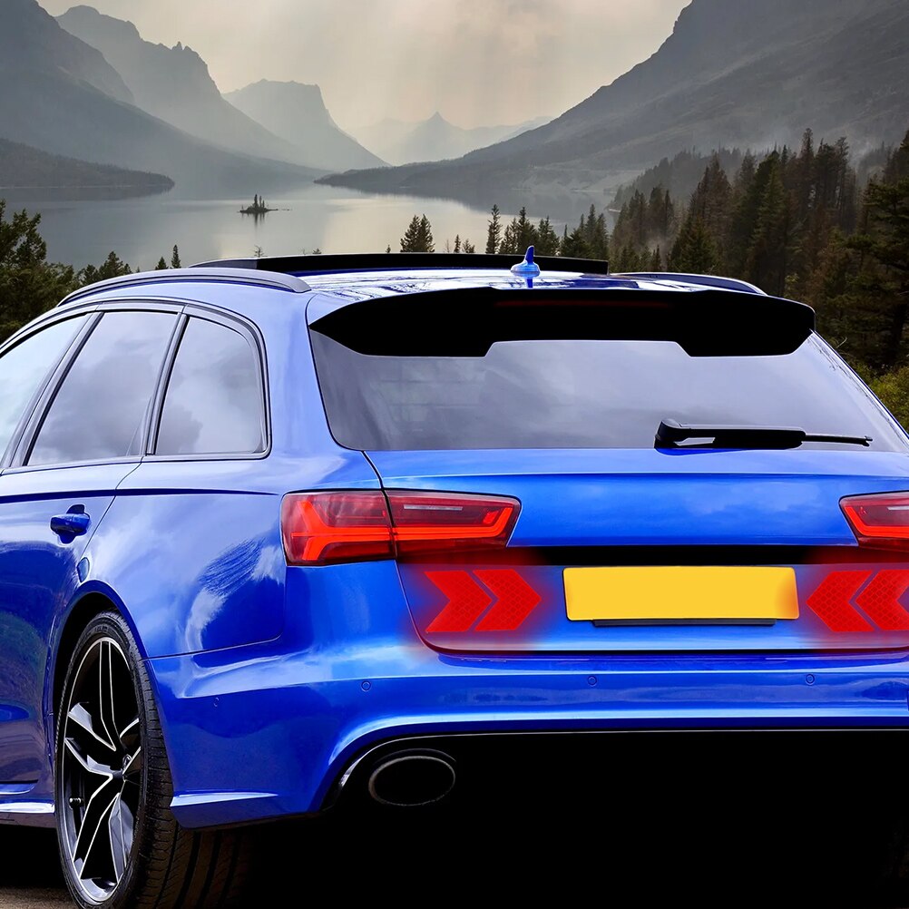 50pcs Practical Window Decal Reflective Sticker Reflective Arrow Window Sticker