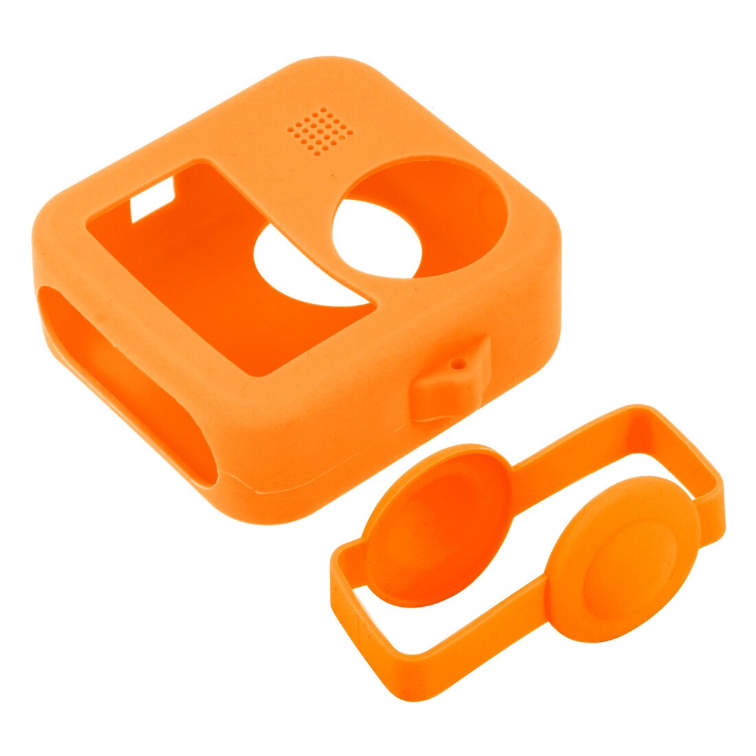 Funda de silicona blanda, Rollcage para GoPro, tapa de lente máxima, marco protector corporal para Go Pro MAX panorámica 360, accesorios para cámara