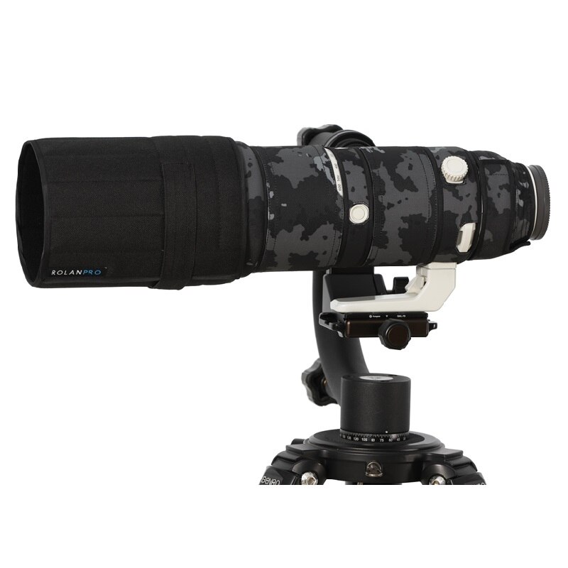 Rolanpro Zonnekap Telelens Vouwen Hood Voor Sony 200-600/ Sony Fe 200-600Mm F5.6-6.3 G Oss Opvouwbare Capuchon Douane Gemaakt