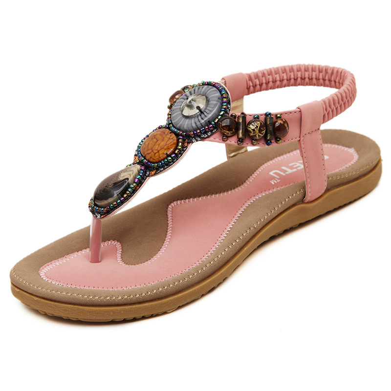 Women Shoes Sandals Comfort Flip Flops Summer Bohemia Flat Women Sandals Ladies Vintage Shoes Beach Sandalias Size 35-42