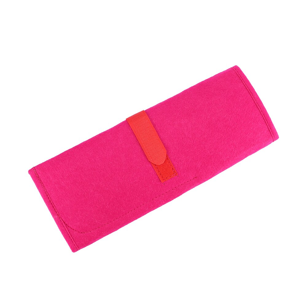 Voyage cheveux lisseur sac de rangement fer à friser pochette résistant à la chaleur tapis Pad Portable pli étui de protection outil de coiffure
