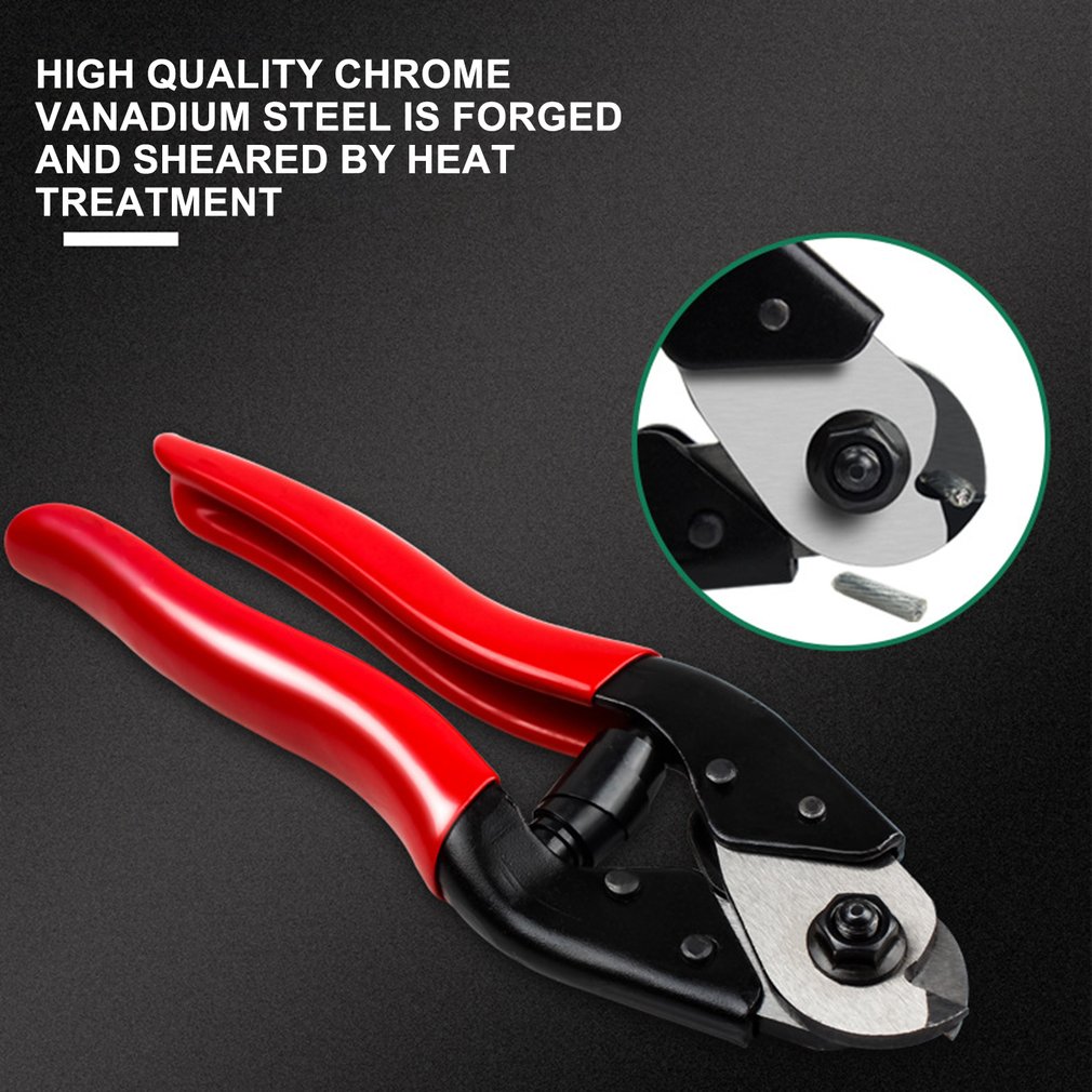 Bicycle Repair Tools Stainless Steel Bike Cable Cutter Cycling Inner Outer Brake Gear Shifter Wire Cutting Plier Clamp