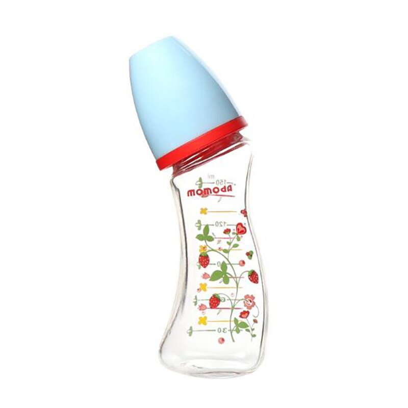 Amningsflaska för småbarn amningsflaska glas för barn nyfödda amningsflaska 150ml 240ml för babyvård