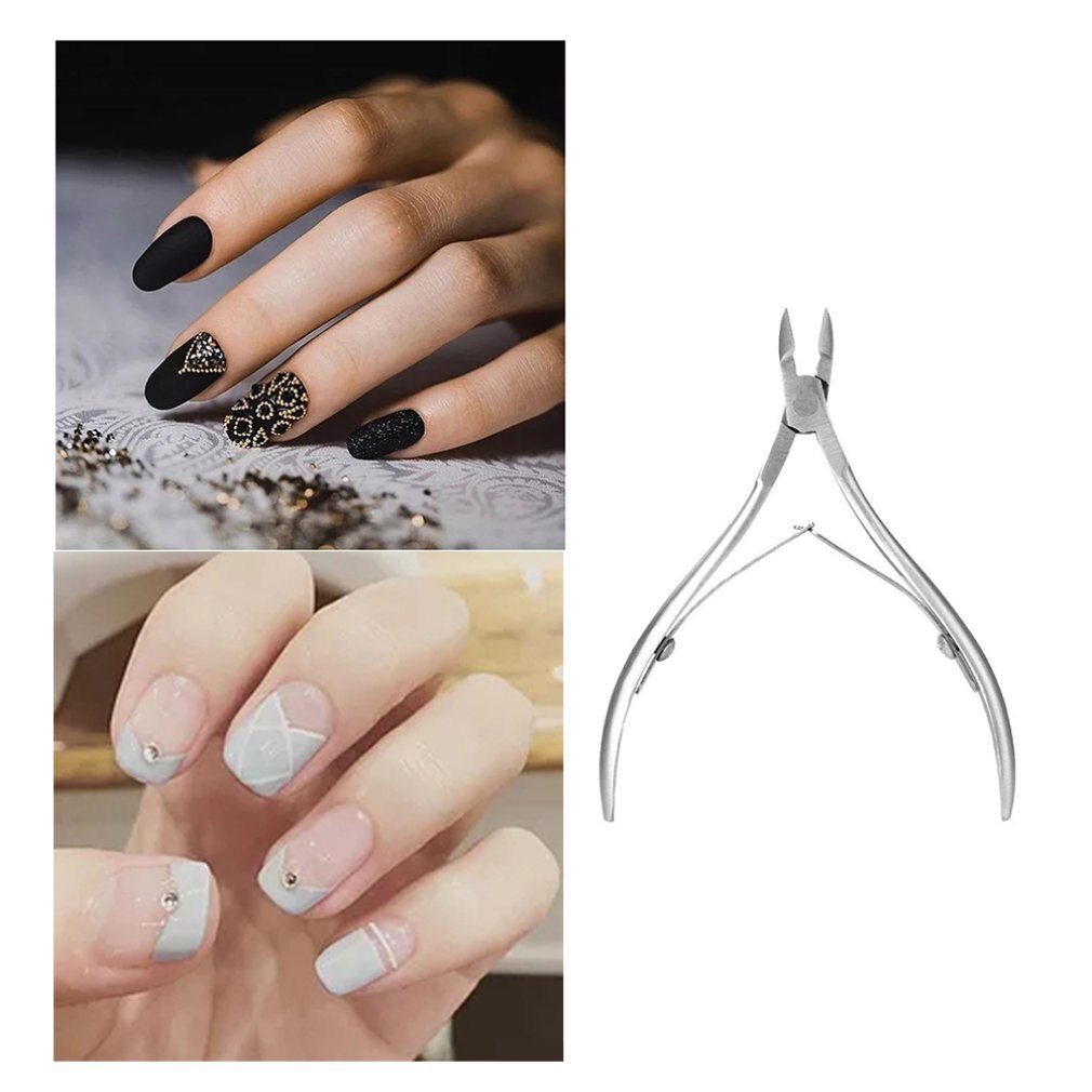 Fingernail Trimmer Toenail Cuticle Nipper Stainless Steel Nail Clipper Cuticle Scissors Manicure Tool
