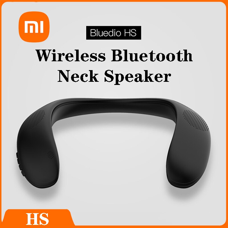 Xiaomi Youpin Wireless Bluetooth Neck Speaker Portable FM Radio 3D Surround Music Player Speaker With Microphone